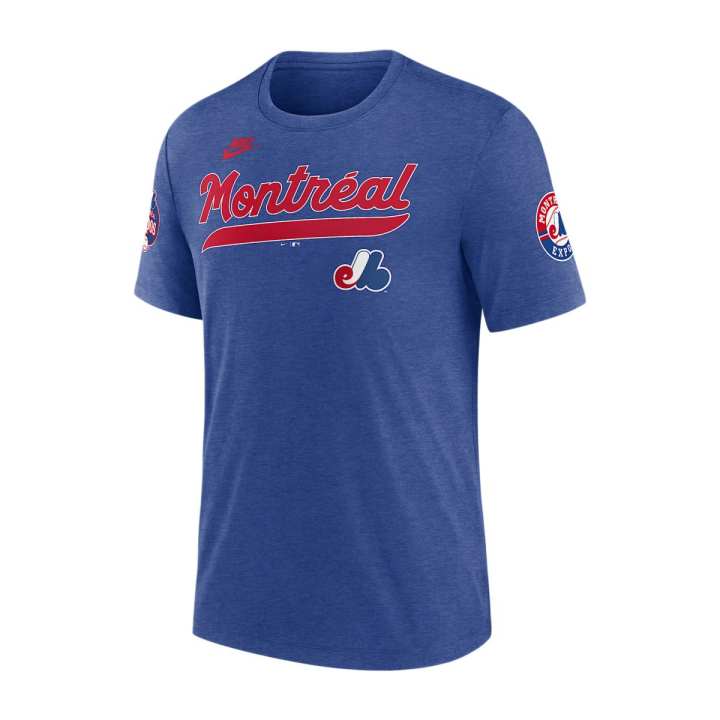 Nike Nike Montreal Expos Cooperstown Eras Men's Nike Mlb T Shirt