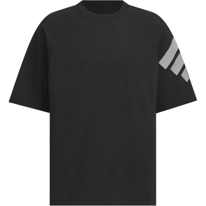 Adidas Adidas FOS T Shirts Men's Black Crew Neck Moderate