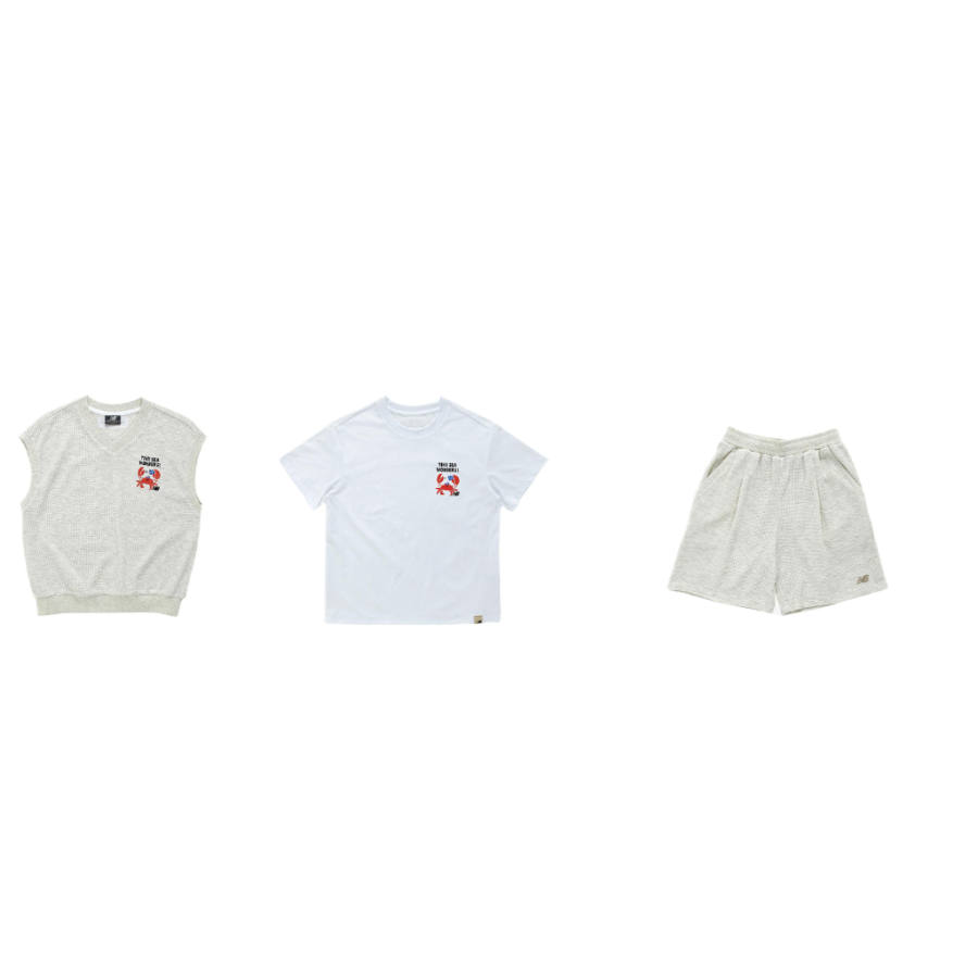 New Balance New Balance Casual Sportswear SS25 Diving Into The Ocean Set Of 3 Children Aged 3 7 Years Old