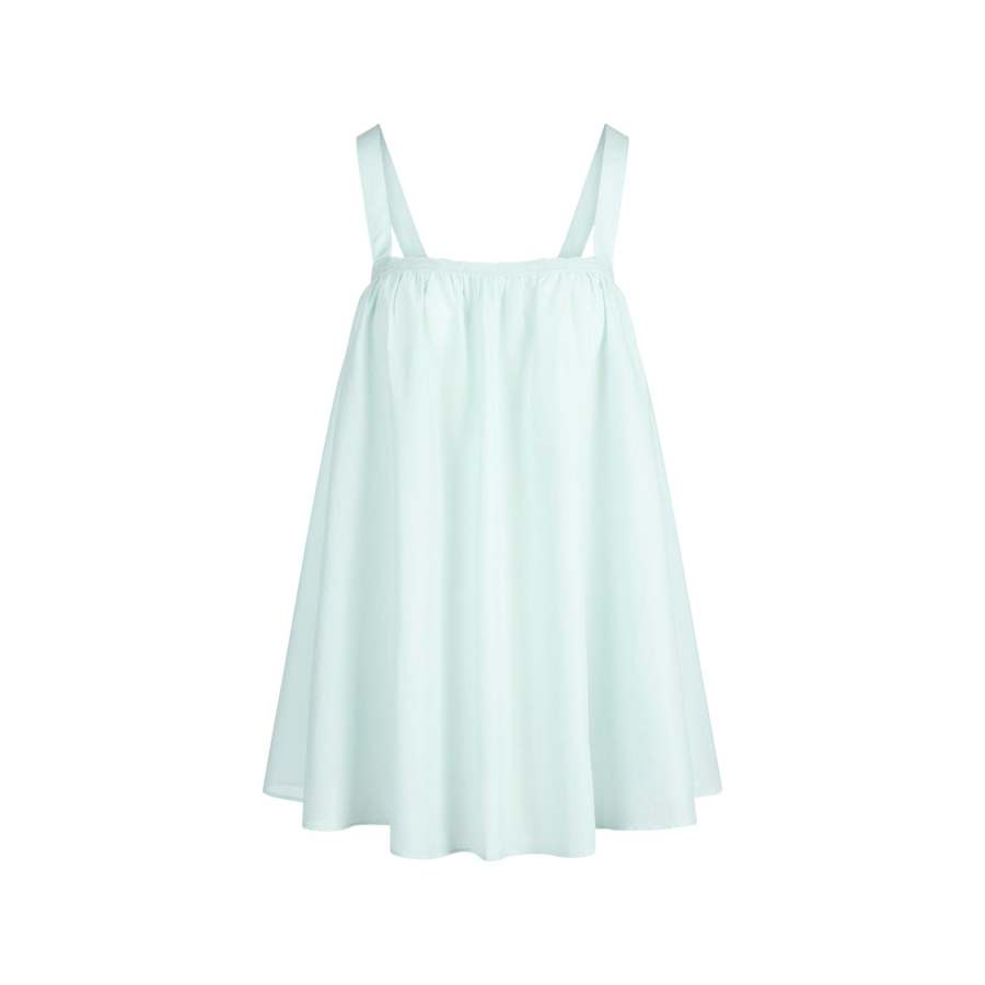 Skims SS25 COTTON VOILE MINI DRESS Slip Dress Women's