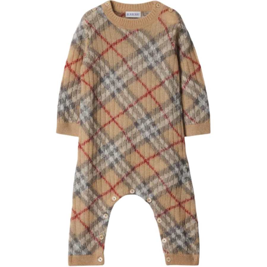 Burberry Jumpsuit Beige Infant And Toddler