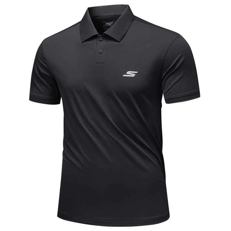 Skechers Polo Shirt Men's Pitch Black 002K