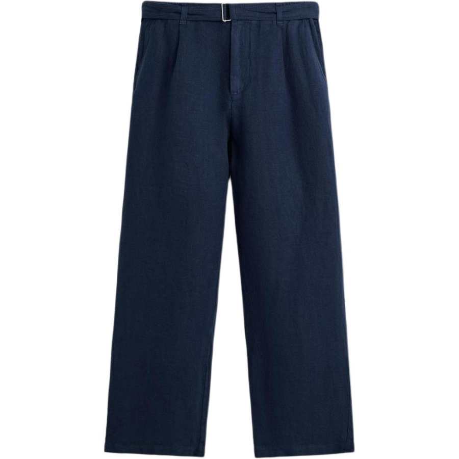 ZARA Casual Pants Men's Blue Moderate Straight Fit Pants