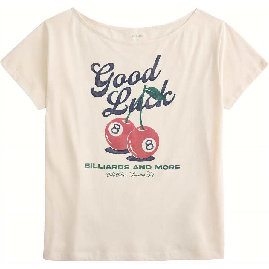 Hollister/ Hollister Drop Shoulder Sleeve T Shirt Women's
