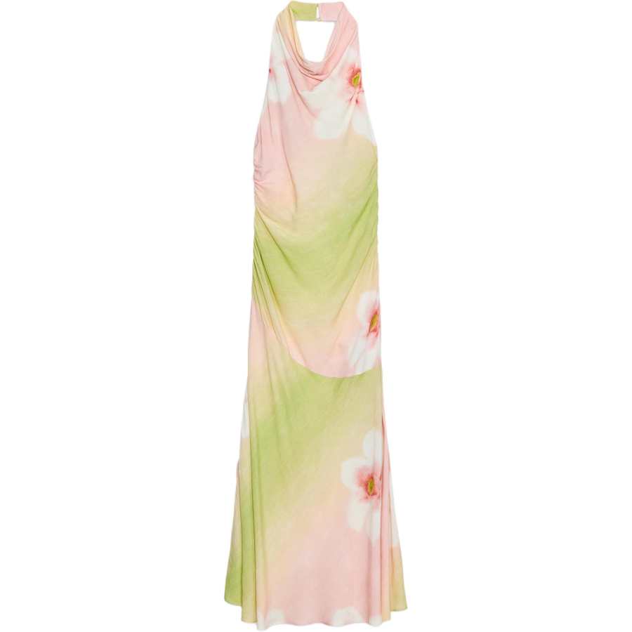 ZARA Sleeveless Dresses Women's Multicolor Moderate Long
