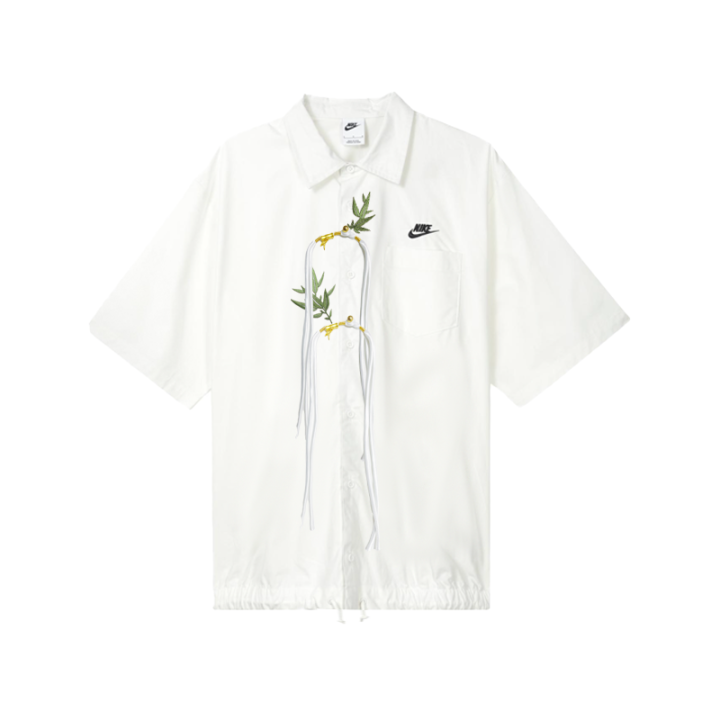 Nike Nike Dri Fit Shirts Unisex Sail White Polo Collar Moderate