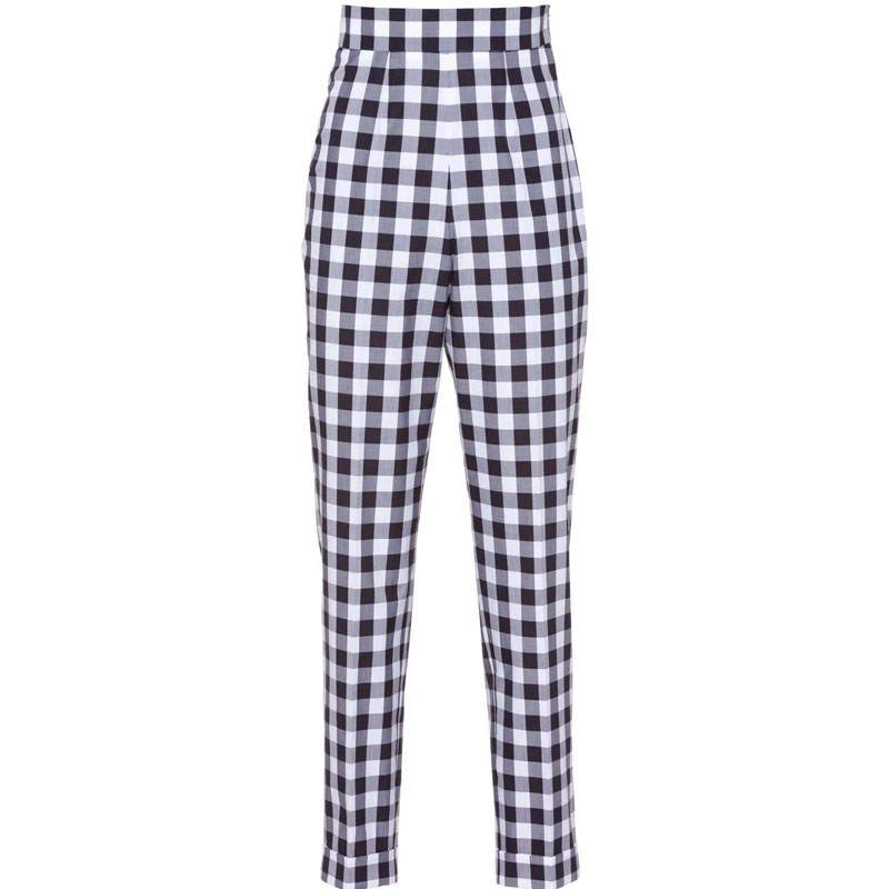 MIU MIU Casual Pants Women's Black White