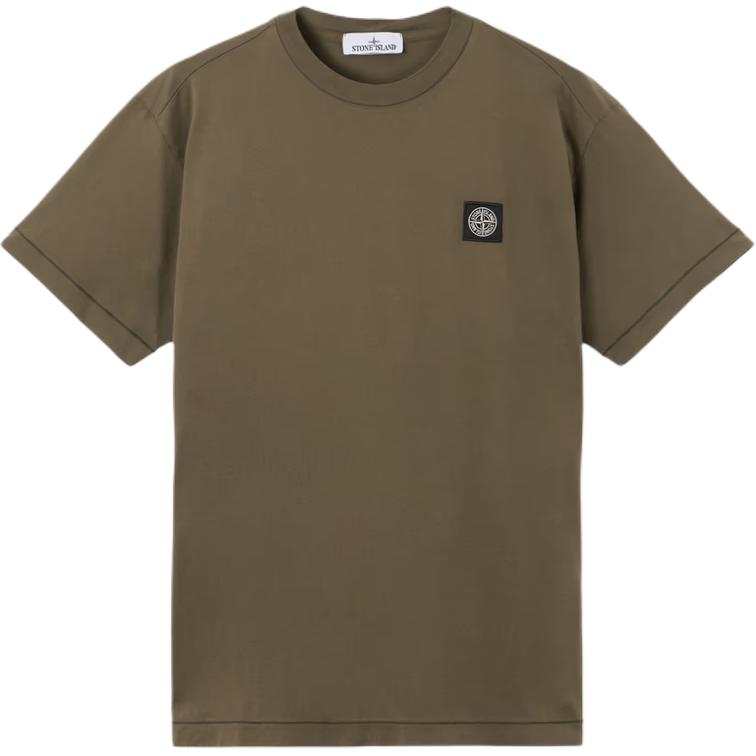 Stone Island Compass-appliqué cotton T-shirt