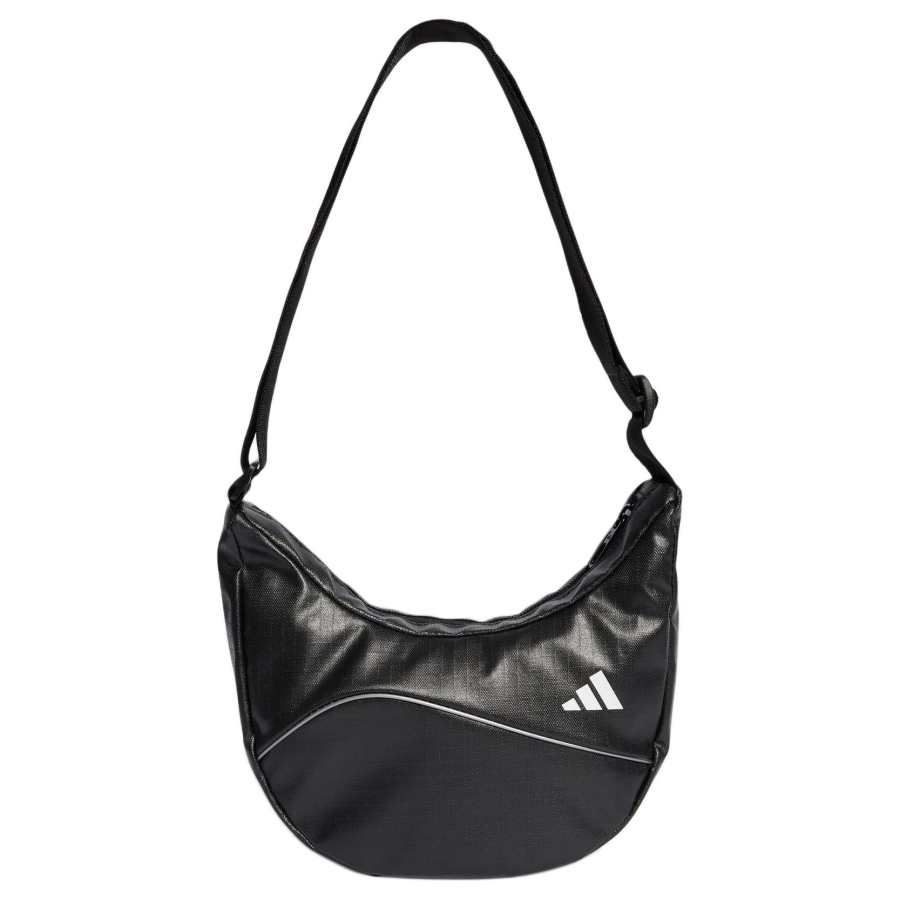 Adidas Adidas Polyester Shoulder Bag, Crossbody Bag Regular Women's Black