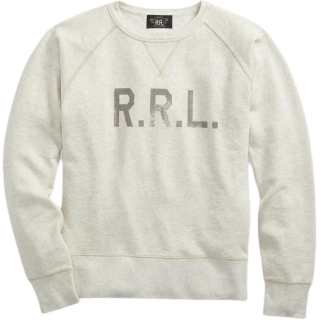 Double RL Sweatshirt Men's Ecru