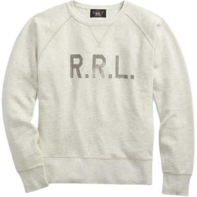 Double RL Sweatshirt Men's Ecru