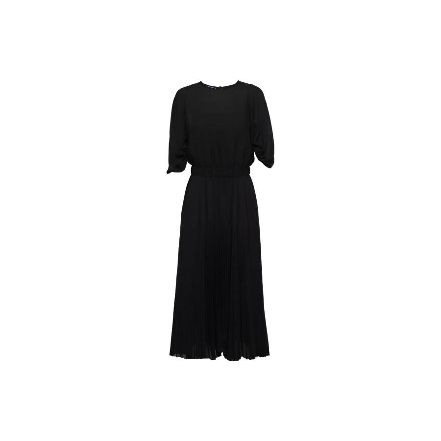 PRADA PRADA Sunray Pleated Midi Dress