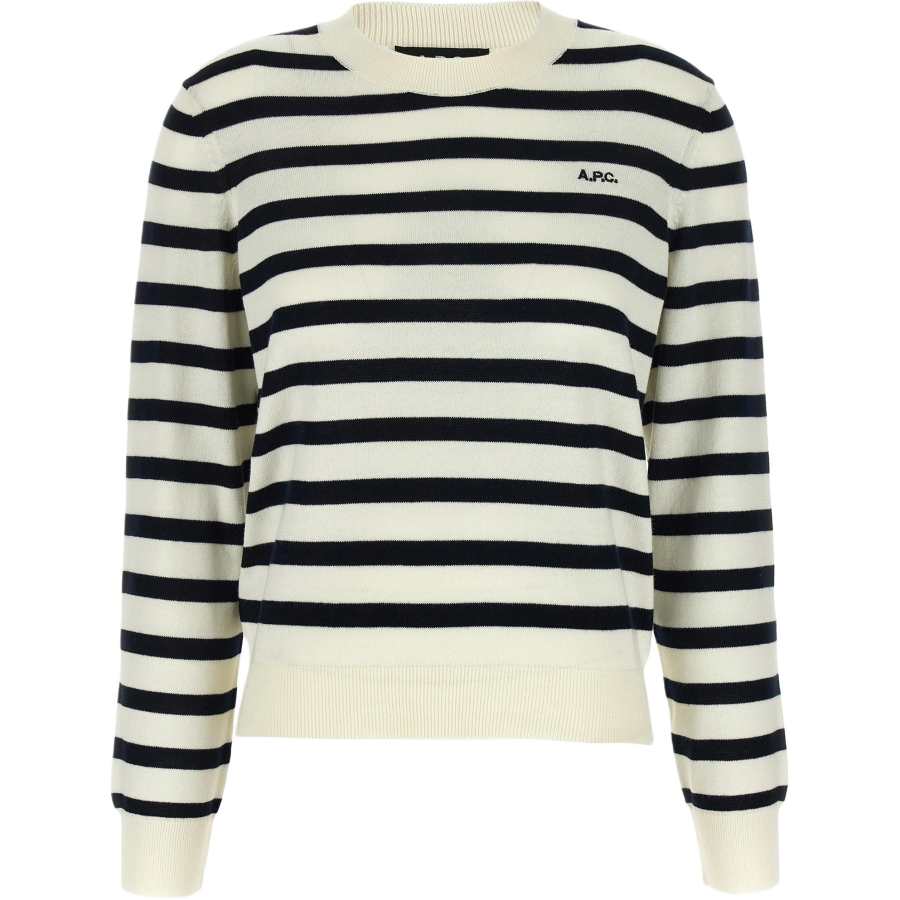 A.P.C A.P.C . Josepha Striped Crewneck Sweater