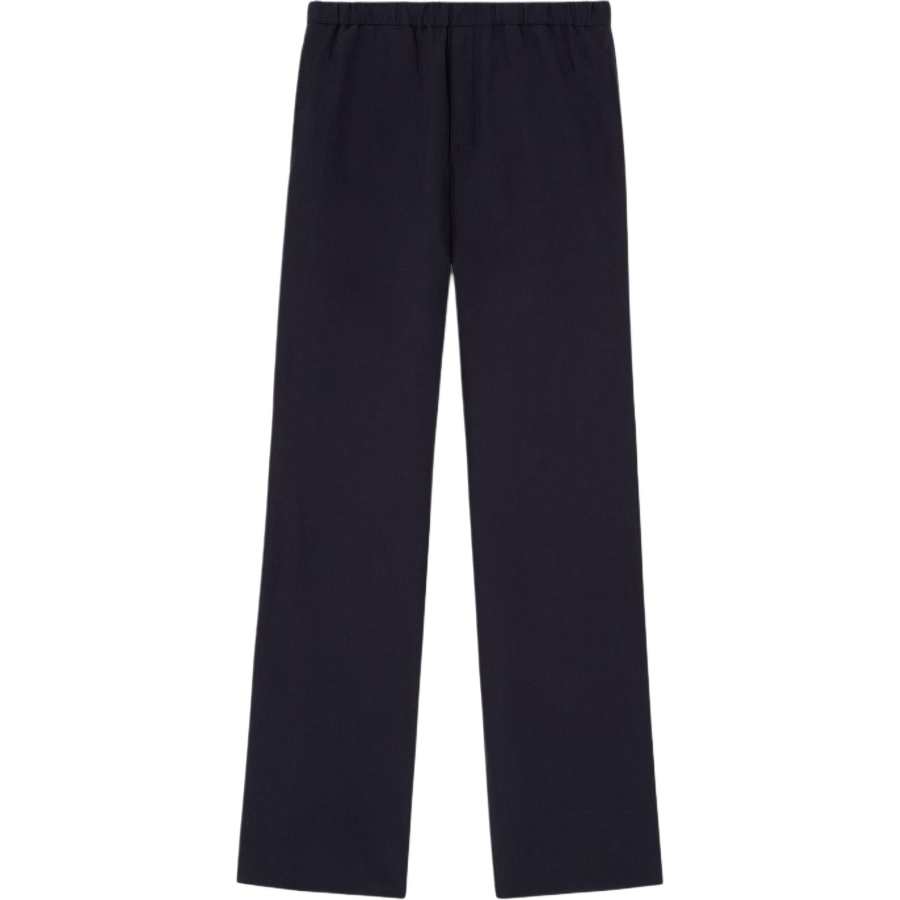 Loro Piana Casual Pants Men's Marine Blue Moderate Straight Fit Pants