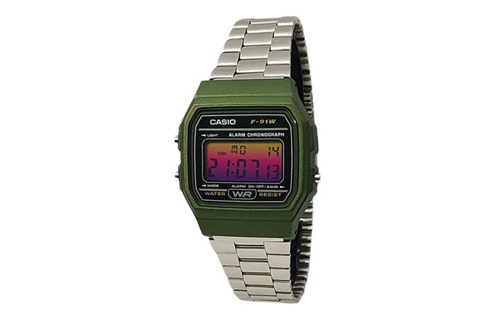 CASIO CASIO Custom Collection Quartz Movement Stainless Steel Strap Watch Men's Watches Black Dial