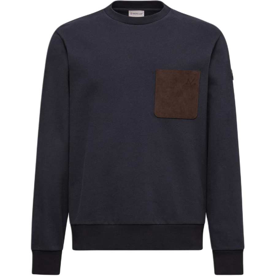 Moncler Moncler Logo Patch Crewneck Sweatshirt