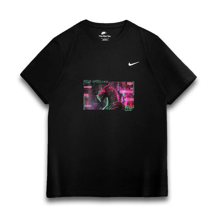 Nike Nike T Shirts Unisex Black Crew Neck Moderate Straight Fit