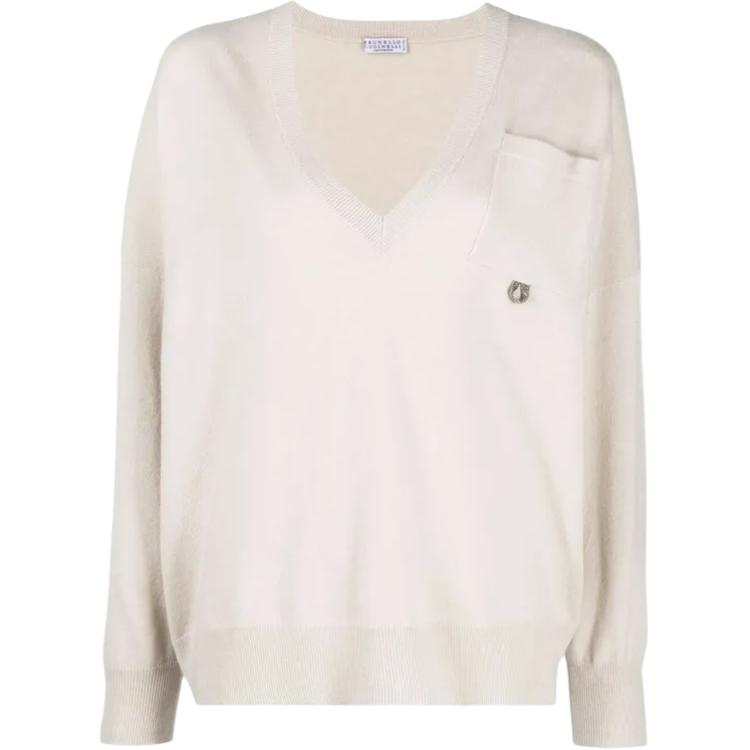 Brunello Cucinelli SS22 Sweater Women's Light Umber