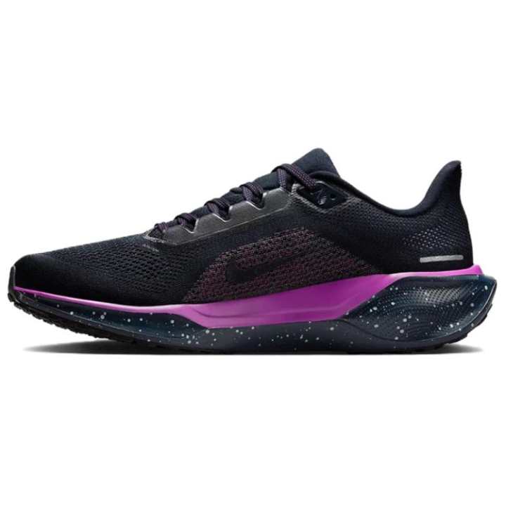 Nike Nike Pegasus 41 Abrasion Resistant Low top Casual Running Shoes Men's Black Purple