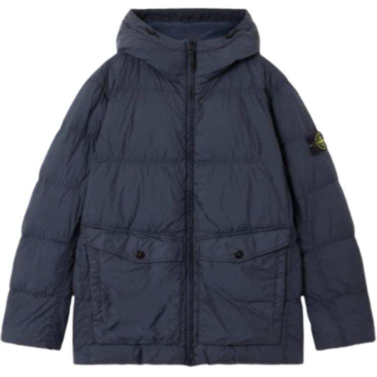 Stone Island 4100011 Crinkle Reps Ny padded jacket