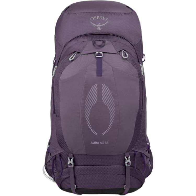 OSPREY Aura AG 65L Mountaineering Bag Backpack Outdoor Bag Nylon Purple Women's