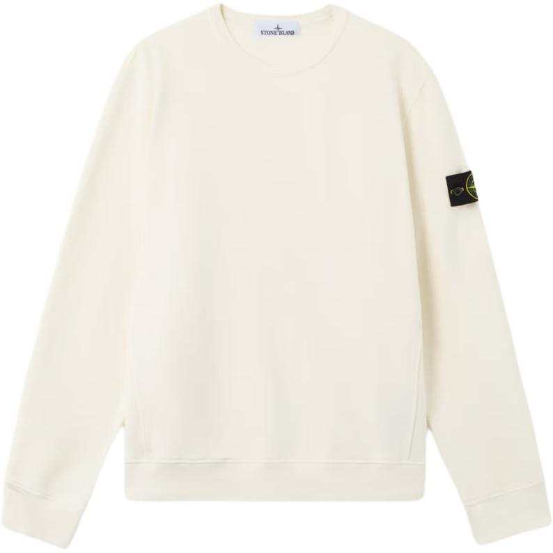 STONE ISLAND Logo Patch Crewneck Sweatshirt