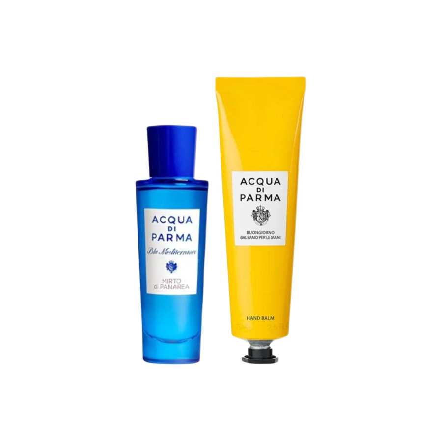 Acqua Di Parma PAERMAZHISHUI Blue Mediterranean California Bay Perfume Sets Eau De Toilette Bergamot Rose 30ml+75ml