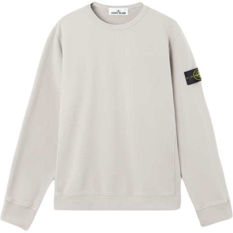 STONE ISLAND Logo Detailed Crewneck Sweatshirt