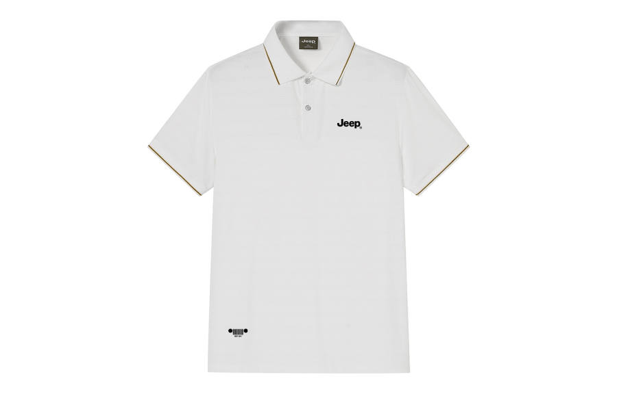 Jeep Polo Shirts Unisex Polo Collar Moderate Straight Fit