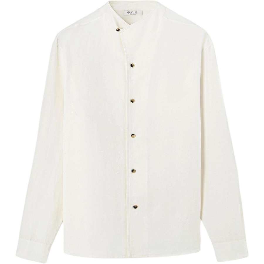 Loro Piana Shirts Men's White Moderate