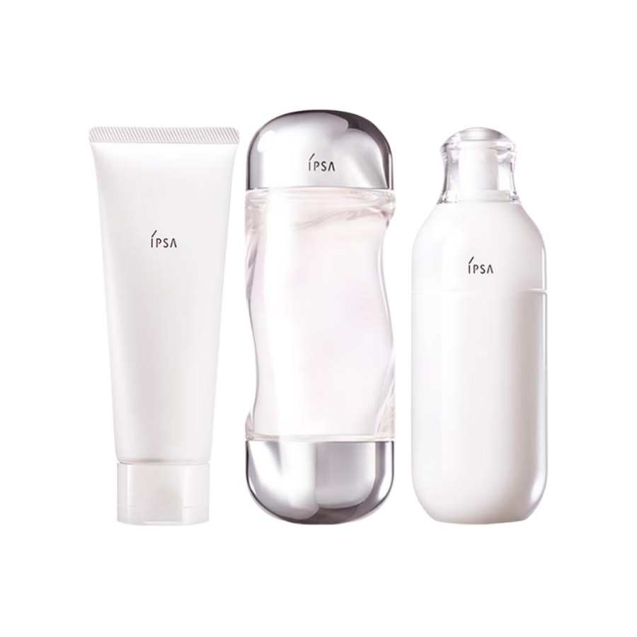 IPSA Hydrating Flowing Herbal Baby Lotions Skincare Sets Moisturizing And Hydrating 200ml+125g+175ml
