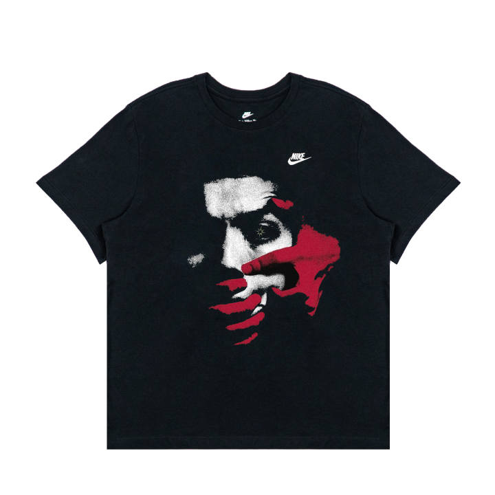 Nike Nike Dri Fit T Shirts Unisex Black Crew Neck Moderate Straight Fit