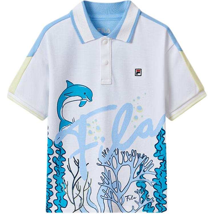 FILA KIDS T Shirt All Over Print Kids'