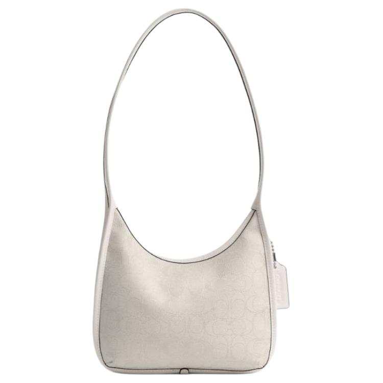 COACH Originals Cotton With Polyester Shoulder Bag Medium Women's Chalk