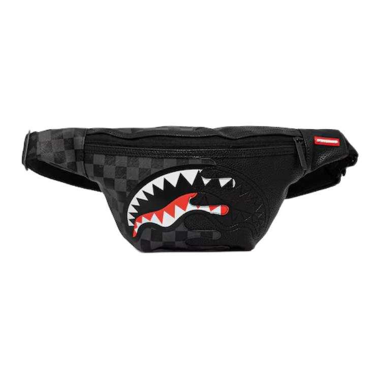 SPRAYGROUND SPRAYGROUND Artificial Leather Fanny Pack Regular Unisex Black