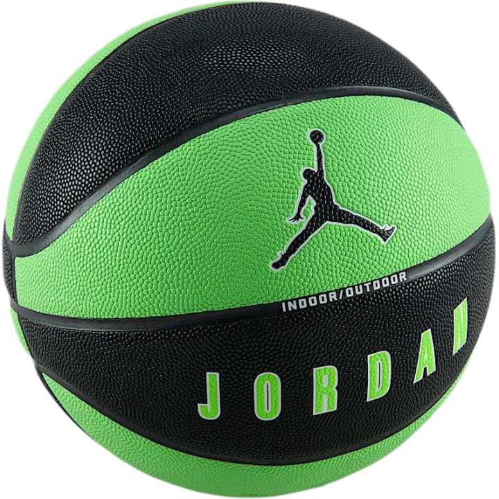 Jordan Jordan Artificial Leather Basketball Black Green Size 7 Training Unisex