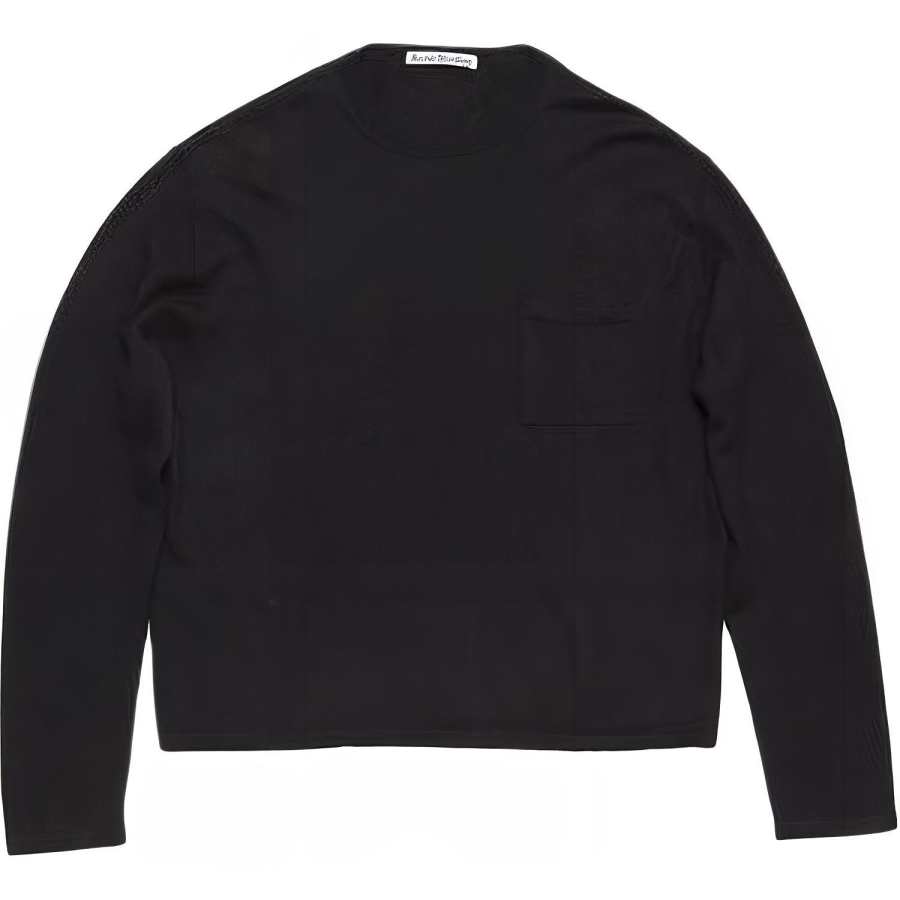 Acne Studios Acne Studios Logo Patch Crewneck Jumper