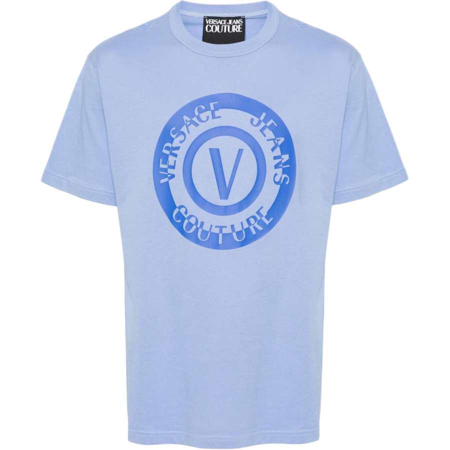 VERSACE JEANS COUTURE Logo-print Cotton T-shirt
