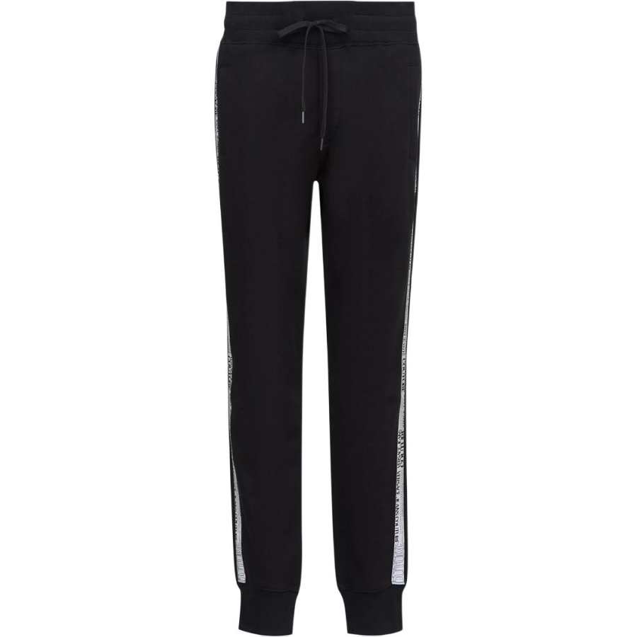 VERSACE JEANS COUTURE Knitted Sweatpants Men's Black