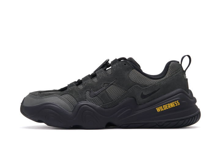 Nike Nike Tech Hera Wilderness Mesh, Suede Abrasion Resistant Abrasion Resistant Low top Casual Shoes Men's Gray Black
