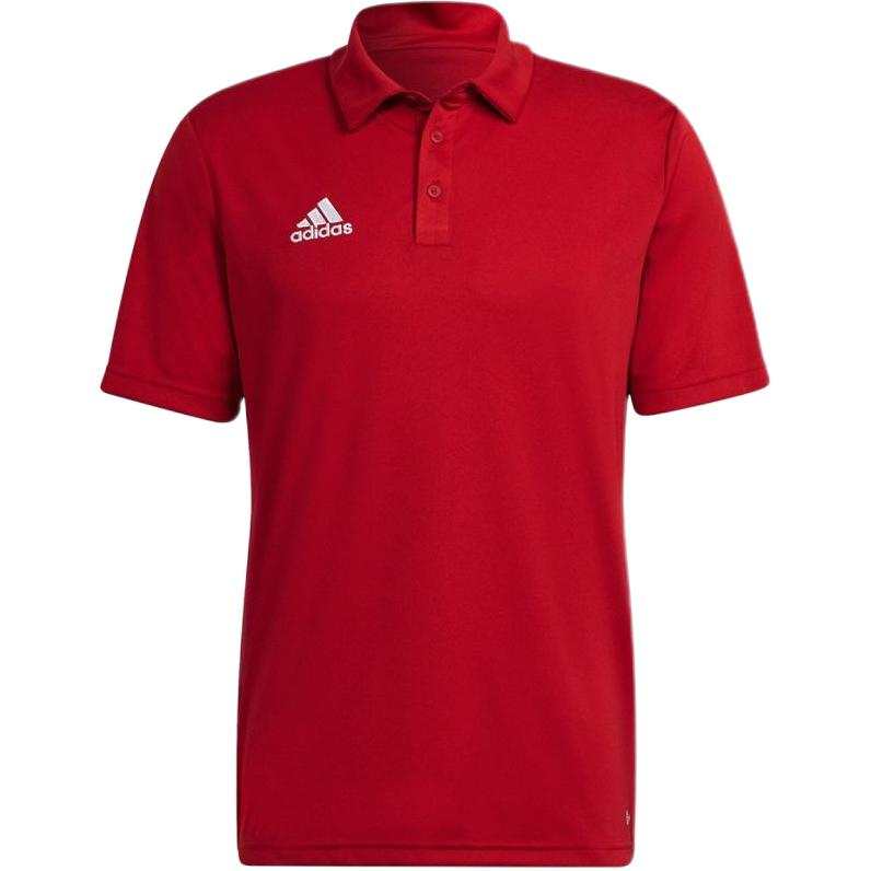 Adidas Adidas Clothing Polo Shirts Men's Red Polo Collar Moderate Straight Fit