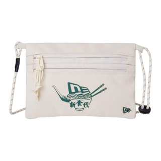 New Era Fabric Crossbody Bag, Shoulder Bag Unisex Beige