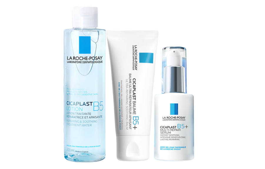 La Roche-Posay LIFUQUAN Hydrating Repairing Essence Cream Skincare Sets Soothing Hydrating 200ml+40ml+30ml
