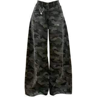 MENING Casual Pants Women's Camouflage