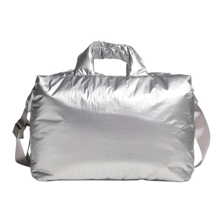 Adidas Adidas Polyurethane One Shoulder Handbag Women's Silver