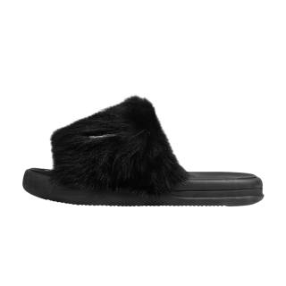 C2H4 Abrasion Resistant Quick Dry Slide Slippers Unisex Black