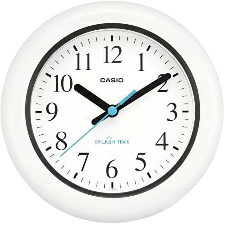 CASIO CASIO Quartz Movement Resin Wall Clock Unisex White