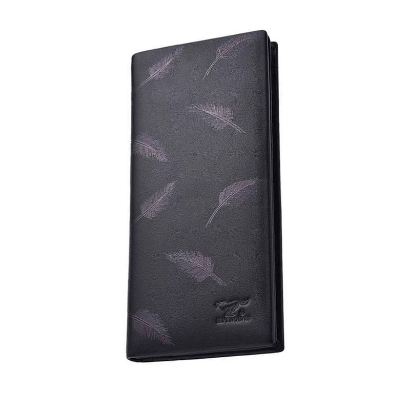 SEPTWOLVES SEPTWOLVES Cow Leather Wallet Men's Black