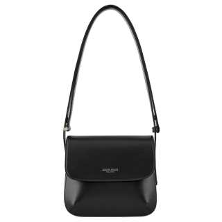 GIORGIO ARMANI ARMANI Cow Leather Shoulder Bag Women's Black