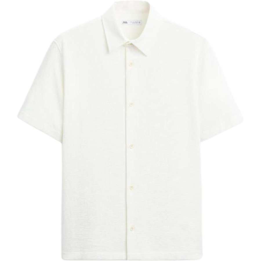 ZARA ZARA Shirts Men's White Moderate